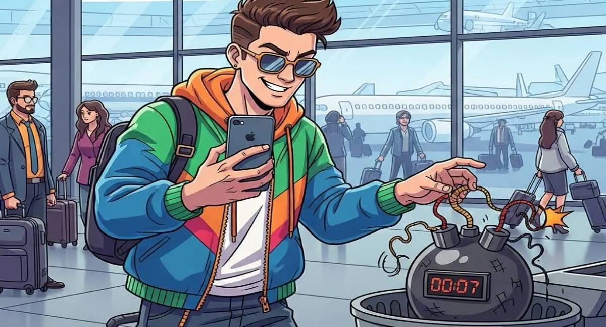 Advogado de suspeito que deixou falsa bomba em aeroporto diz que jovem fez brincadeira para tentar viralizar