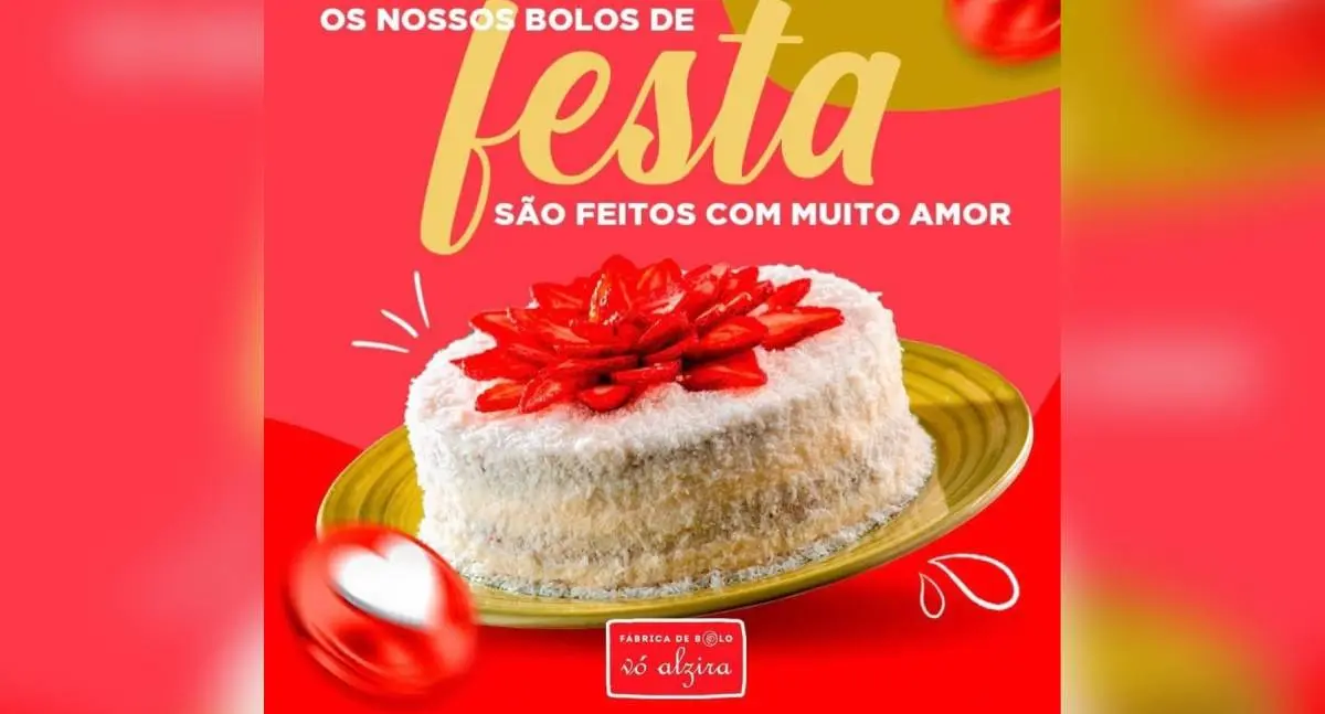 Agenda News: Bolos da Vó Alzira transformam festas em momentos inesquecíveis com sabores como Negresco, Alpino e Nozes com Brigadeiro