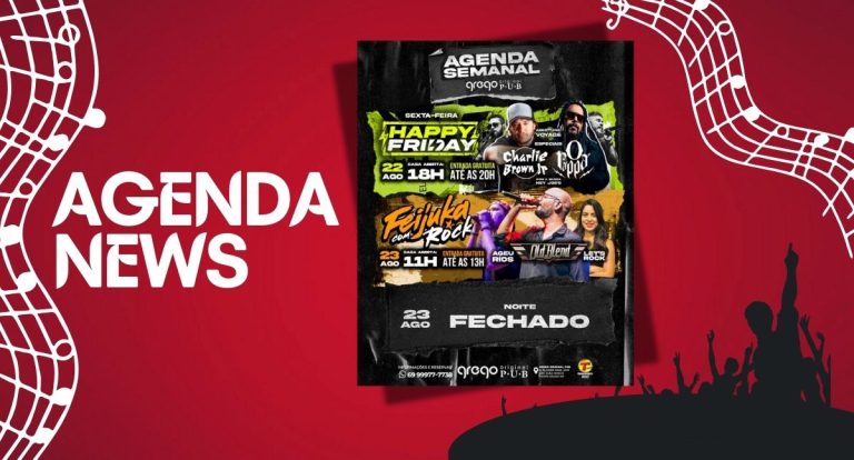 Agenda News: Grego Original esquenta o fim de semana com muito rock - News Rondônia