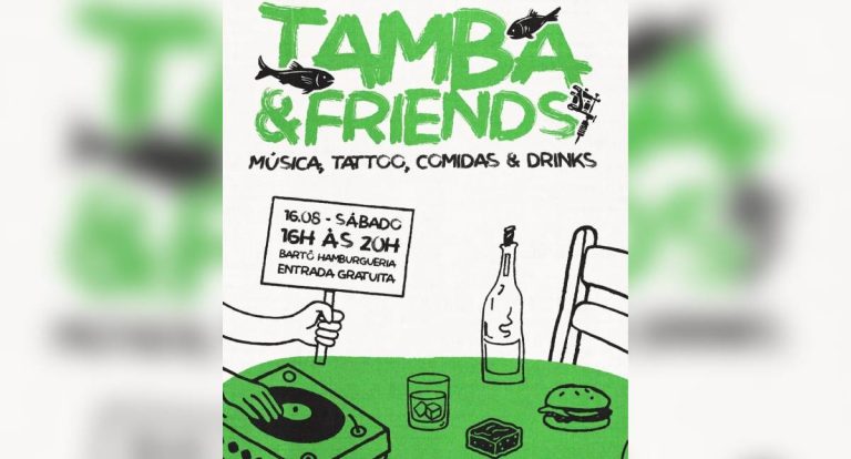 Agenda News: Tamba & Friends agita a Bartô Hamburgueria com música, tatuagens, hambúrgueres e drinks
