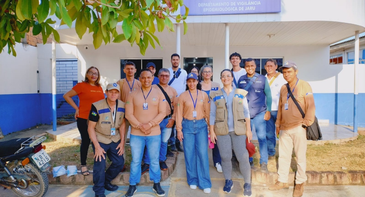 Agentes de Jaru e Theobroma recebem capacitação para combate ao Aedes aegypti