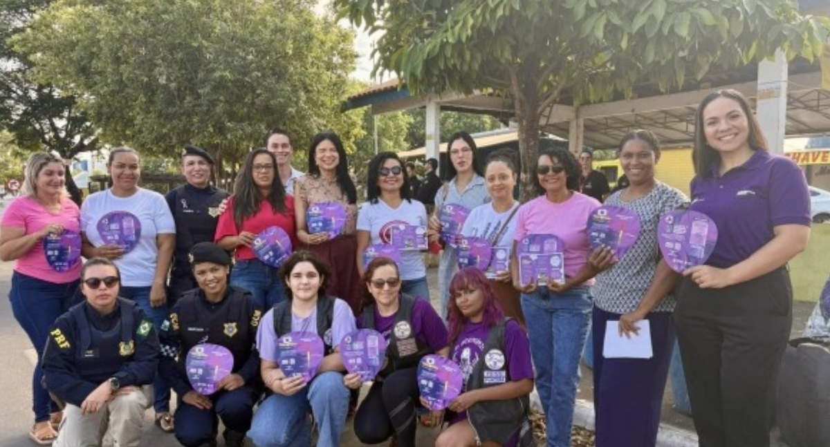 Agosto Lilás: MPRO realiza ações de prevenção à violência contra a mulher em Ariquemes