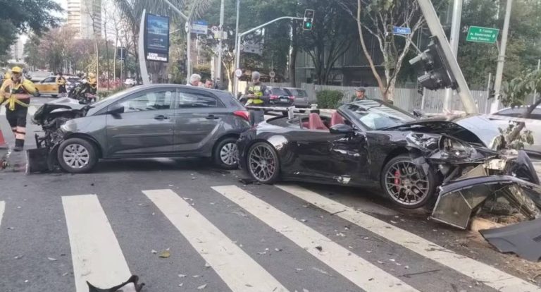Bia Miranda diz que vai pagar por estrago feito em carro de idoso: 'Isso é lixo, a gente arca'