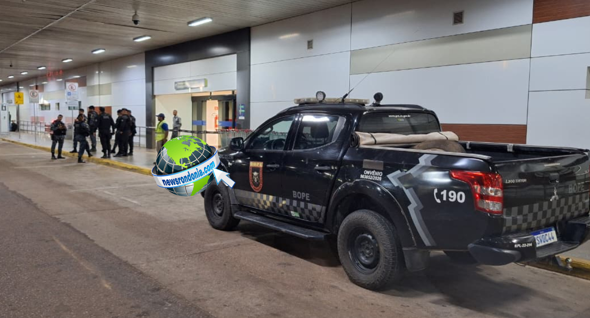 Bolsa suspeita mobiliza Esquadrão Antibomba no Aeroporto Jorge Teixeira