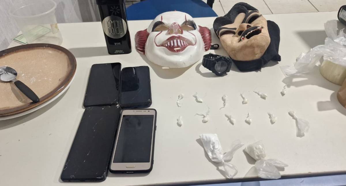 BP Choque estoura "boca de fumo" e prende três pessoas em Porto Velho