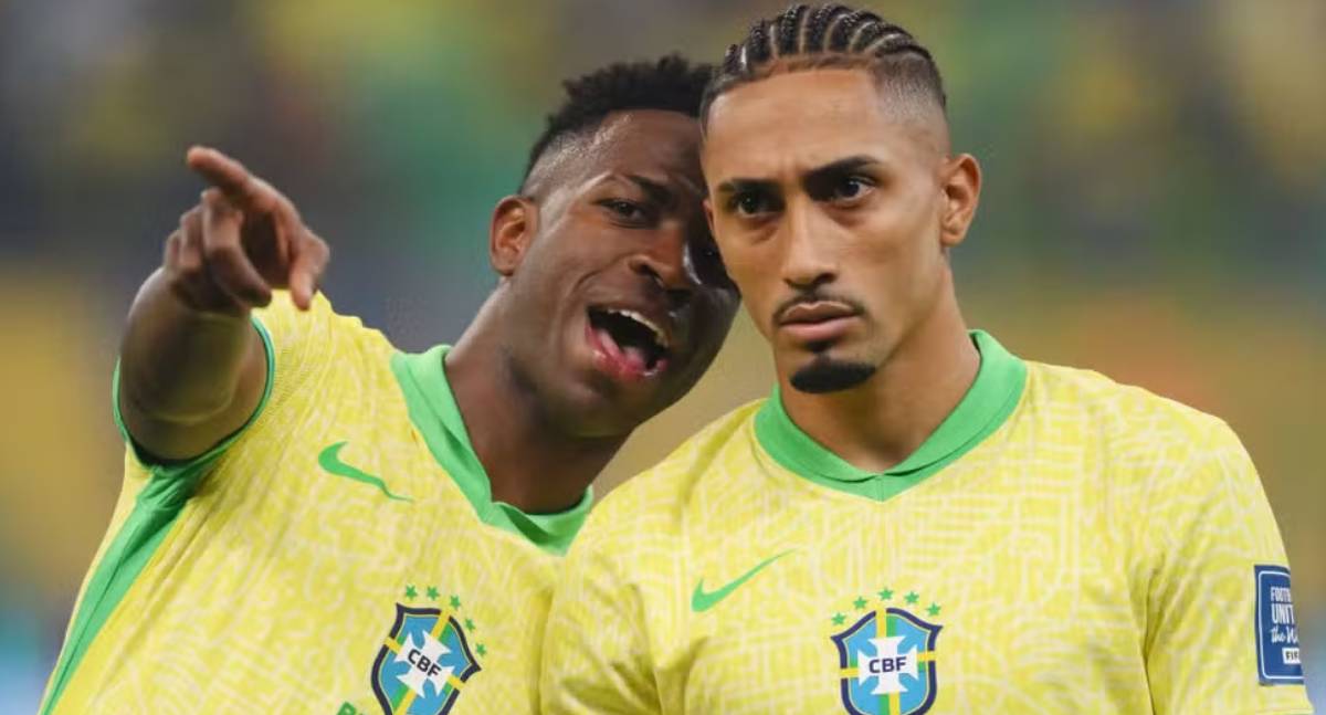 Brasileiros Raphinha e Vini Jr. concorrem à Bola de Ouro 2025