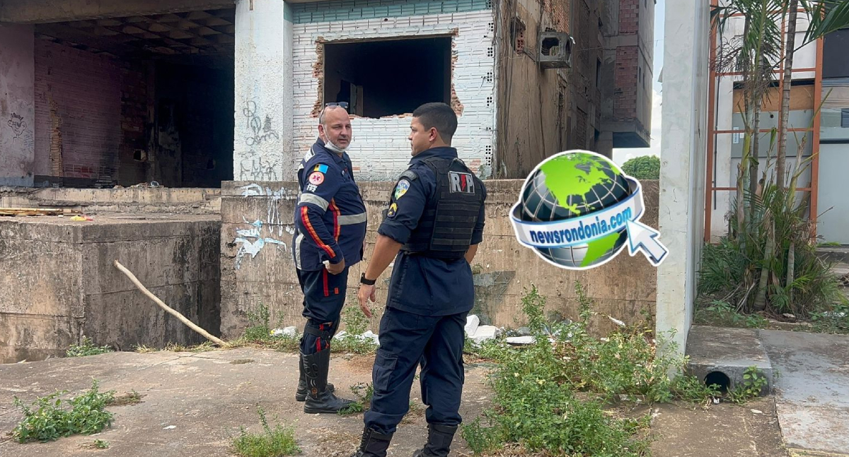 Cadáver é encontrado em prédio abandonado na Rio Madeira