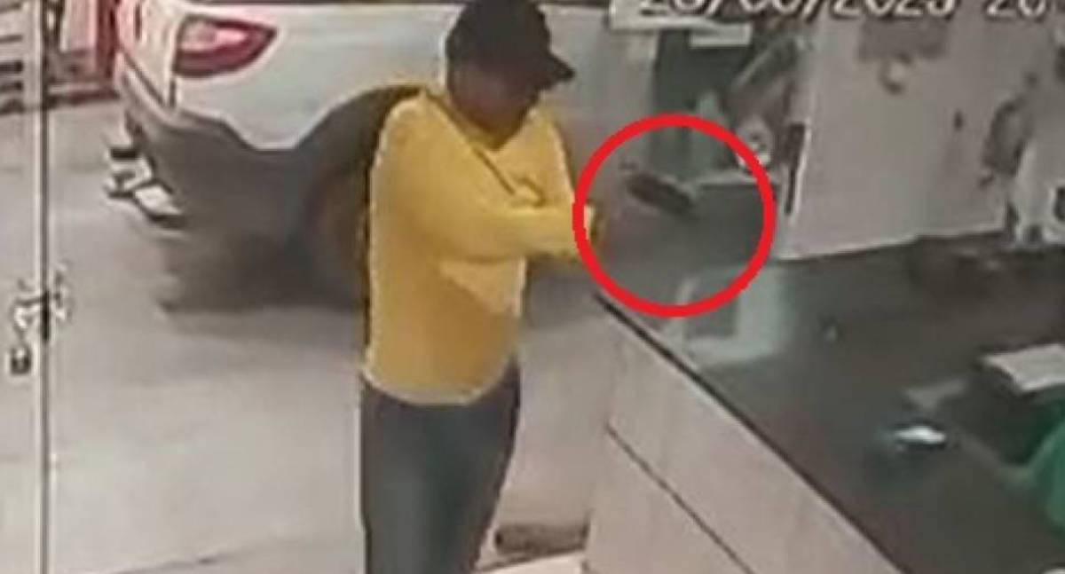 Câmeras flagram assalto a posto de combustíveis em Espigão do Oeste