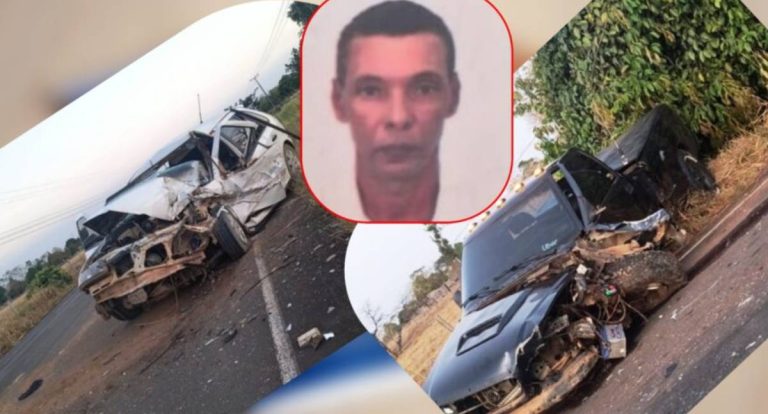 Colisão entre caminhonete e carro mata motorista na RO-473