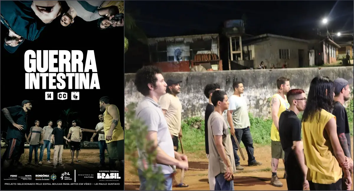 Curta-metragem "Guerra Intestina" será lançado em Porto Velho com debate sobre temática social