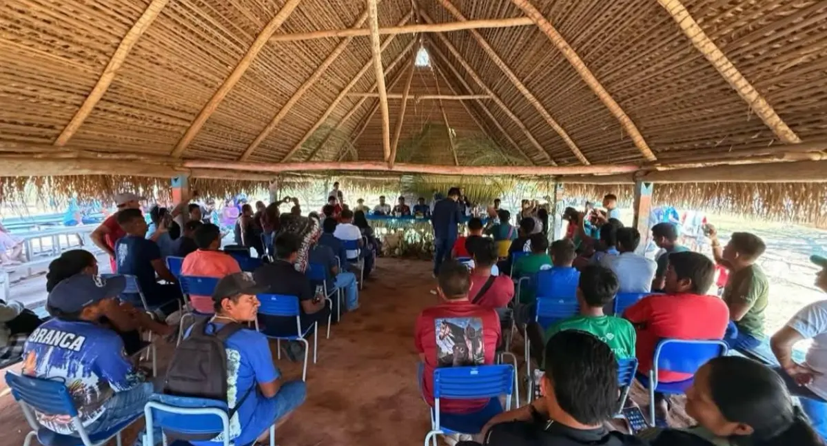 Deputada Dra. Taíssa participa de reunião com lideranças indígenas na Aldeia Sagarana em Guajará-Mirim