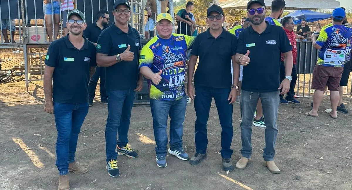 Deputado Coronel Chrisóstomo apoia etapa do 5º Regional Norte de Motocross em Itapuã do Oeste