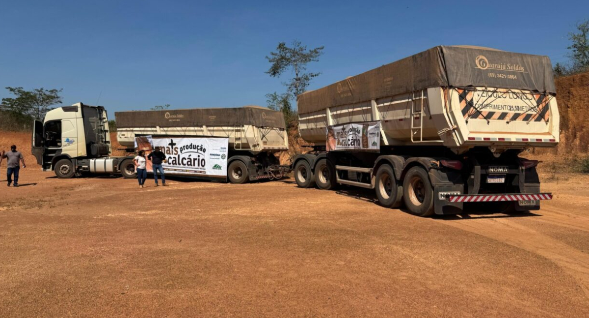 Em Nova Mamoré, produtores apostam no calcário para impulsionar agropecuária rondoniense