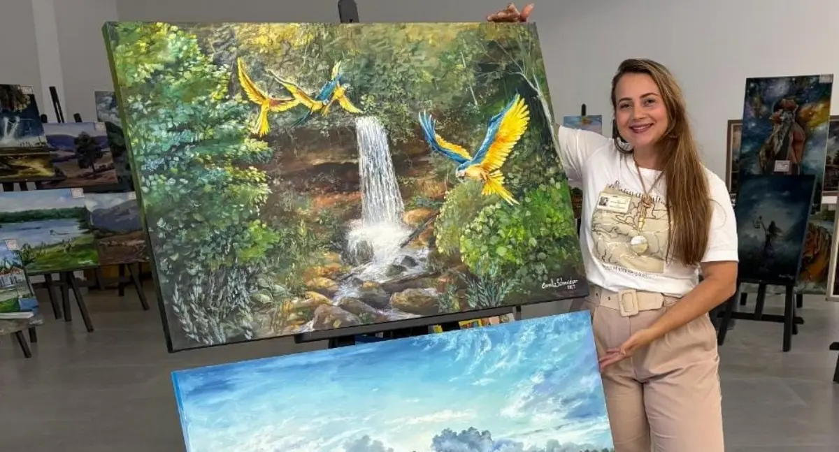Feira Cultural Encantos da Amazônia chega à segunda edição em Vilhena com exposição de artistas rondonienses