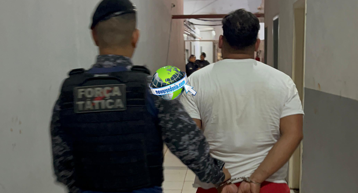 Força Tática do 9º BPM prende “Porcão” condenado a 14 anos de prisão na zona Sul de Porto Velho