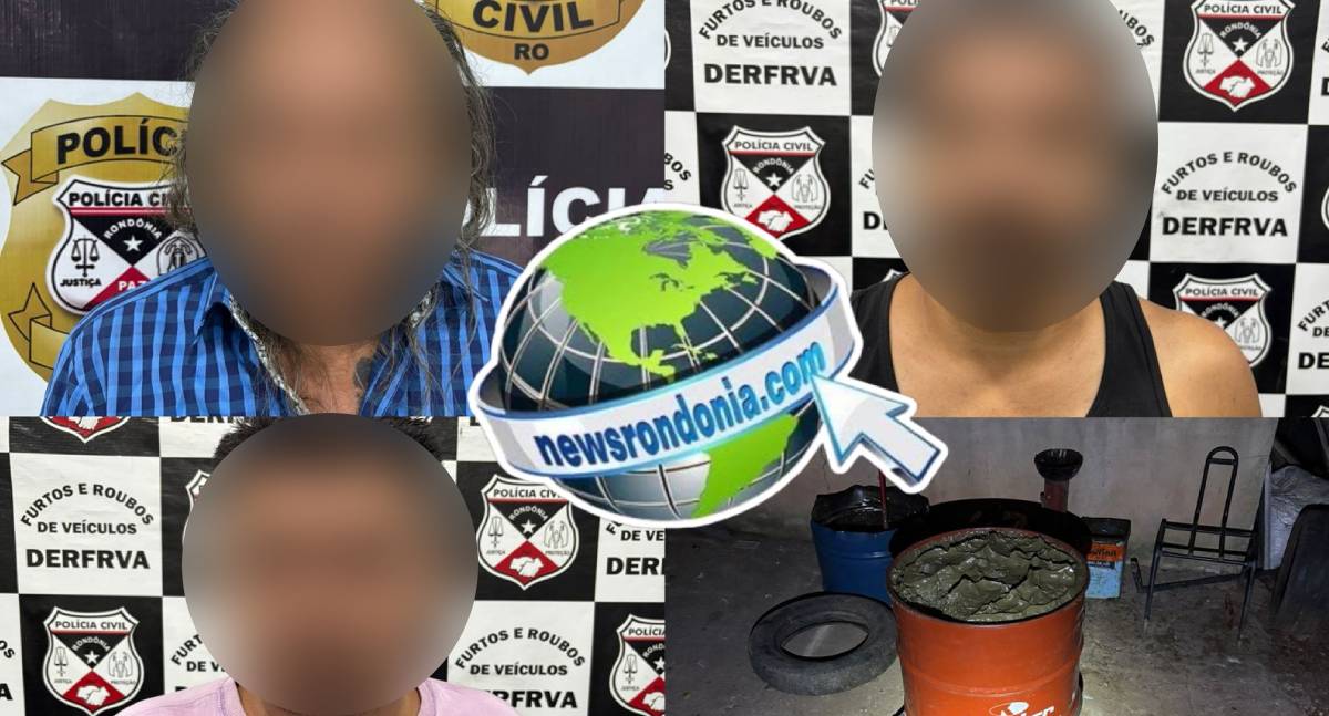 Furtos e Roubos prende bolivianos e colombiano com drogas em tambor com graxa na capital