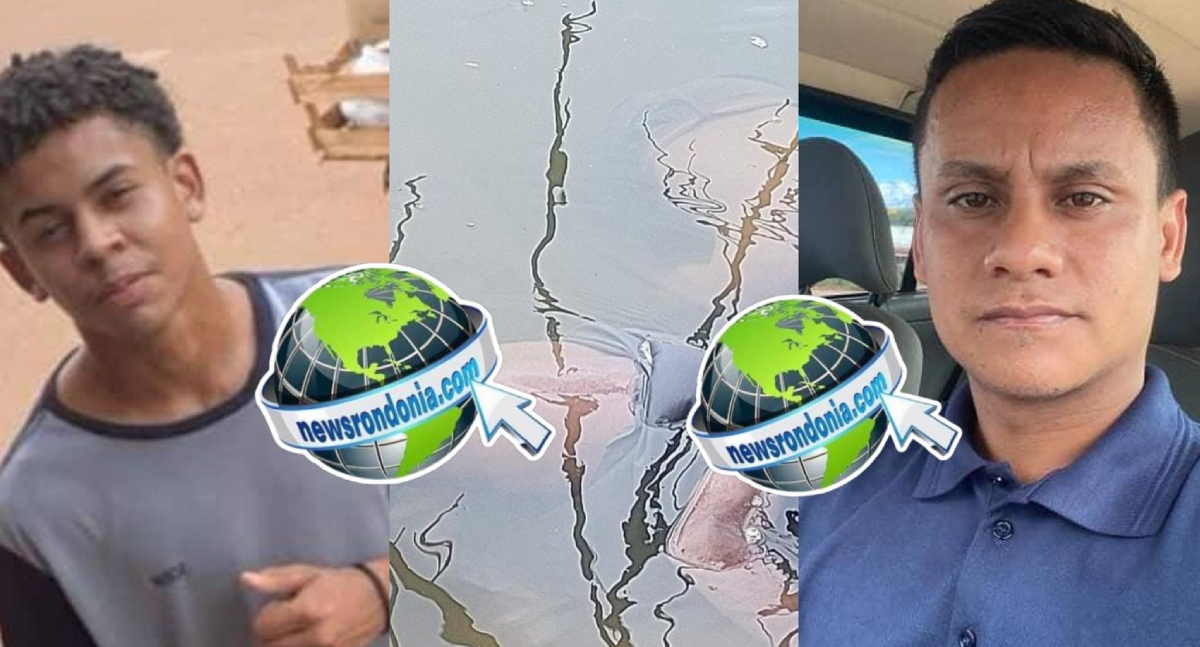 Homem e adolescente morrem afogados em rio no município de Candeias do Jamari