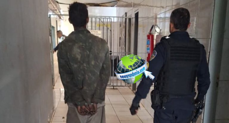 Homem é preso furtando ônibus na Rua Geraldo Pataxó, bairro Lagoinha