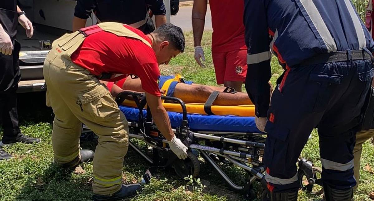 Homem é resgatado debilitado após três dias em área de mata em Porto Velho
