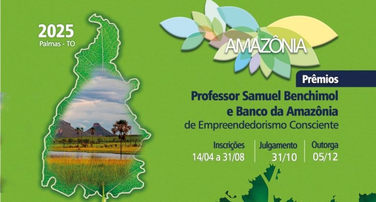 Inscrições para os prêmios Samuel Benchimol e Banco da Amazônia 2025 encerram no dia 31