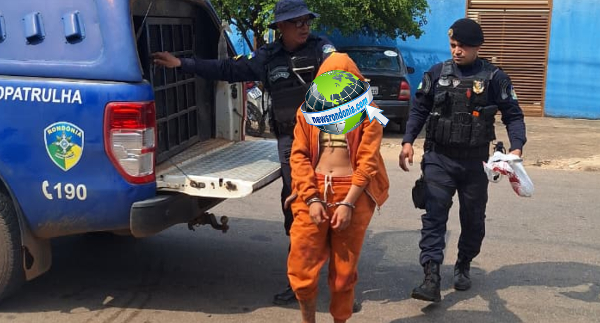 Jovem é presa após esfaquear mulher durante briga em apartamento na zona Leste de Porto Velho