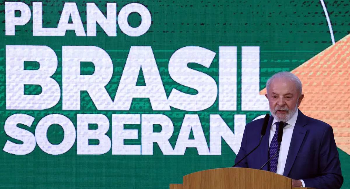 Lula anuncia ajuda a exportadores e defende soberania brasileira