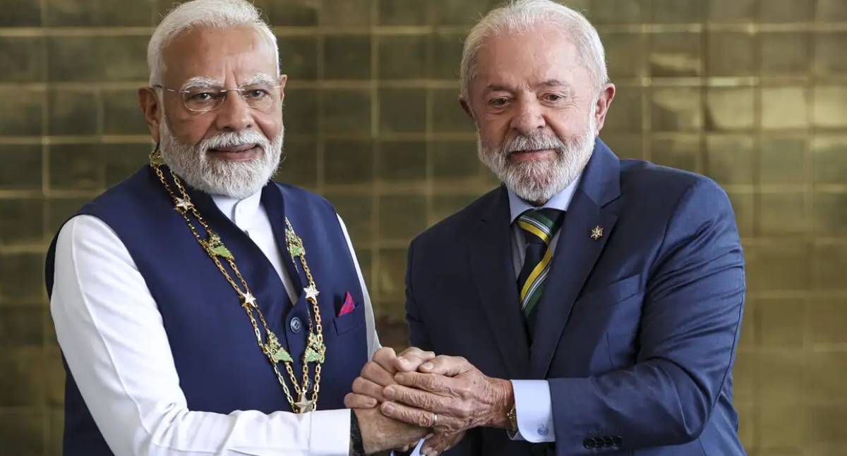 Lula e Modi conversam sobre as tarifas dos EUA