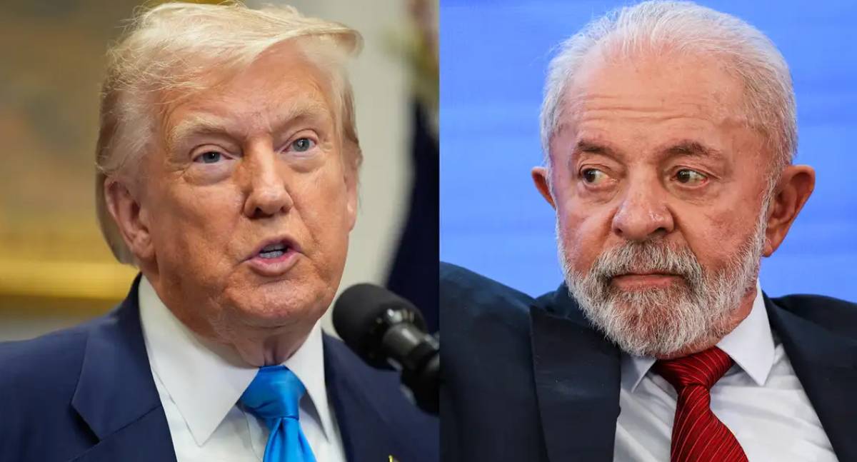 Lula e Trump trocam farpas sobre relação comercial Brasil-EUA