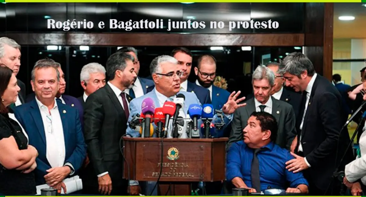 Marcos Rogério e Jaime Bagatolli estão entre os líderes do protesto contra Moraes e pela anistia