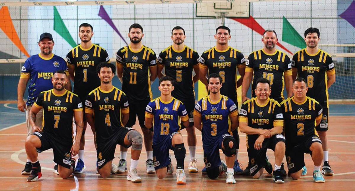 Miners Sports Vôlei inicia com vitórias na Liga Metropolitana de 2025
