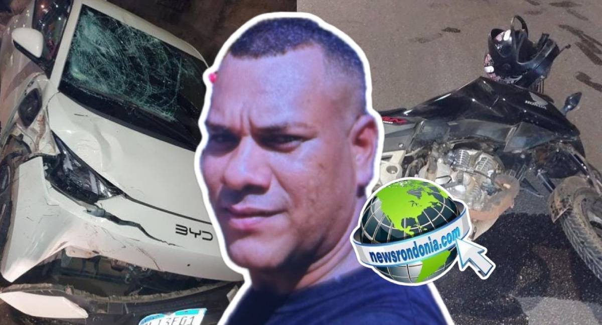 Morre motociclista atropelado por servidor público embriagado na zona sul