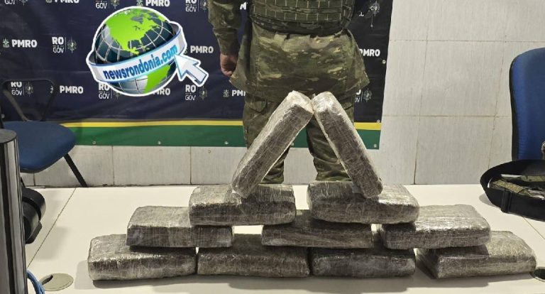 Motociclista é preso com 12kg de maconha na BR-364