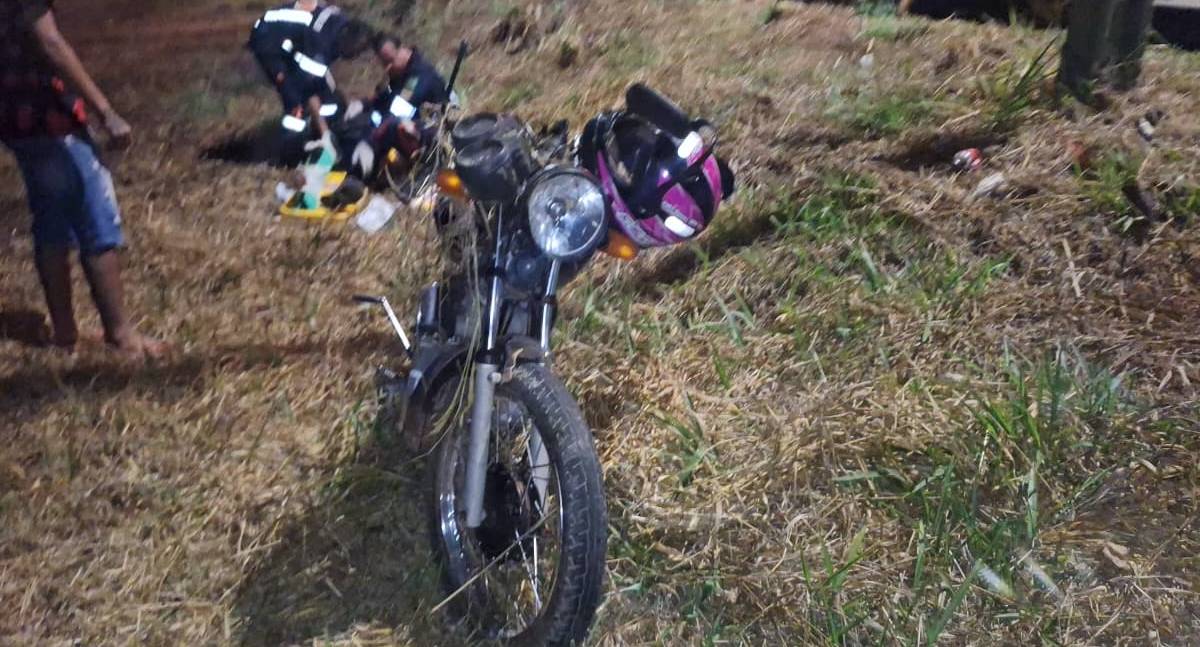 Motociclista sofre grave acidente na BR-364 em Porto Velho