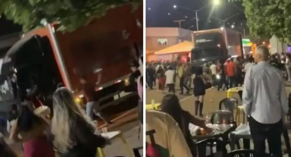 Motorista de caminhão da dupla Diego & Victor Hugo atropela 16 pessoas em evento em GO