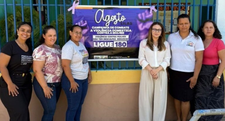 MPRO realiza ações de conscientização sobre violência doméstica em Pimenta Bueno durante Agosto Lilás