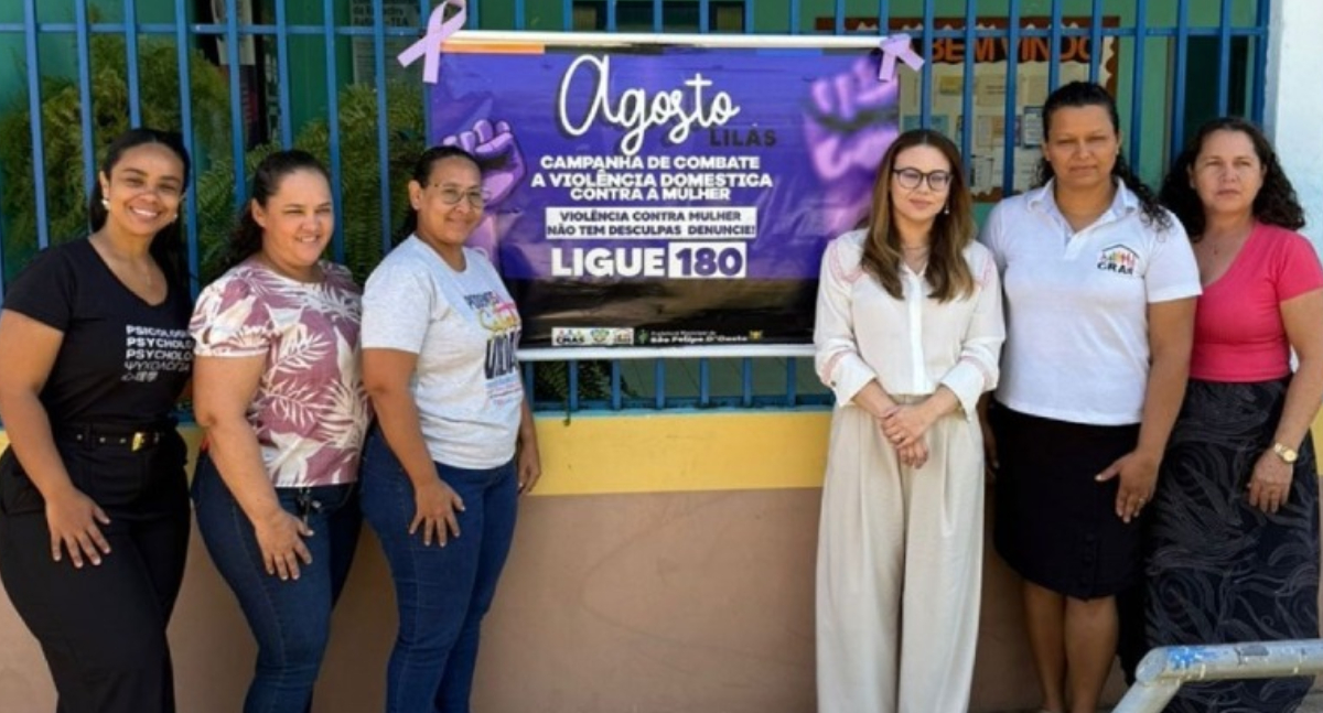 MPRO realiza ações de conscientização sobre violência doméstica em Pimenta Bueno durante Agosto Lilás