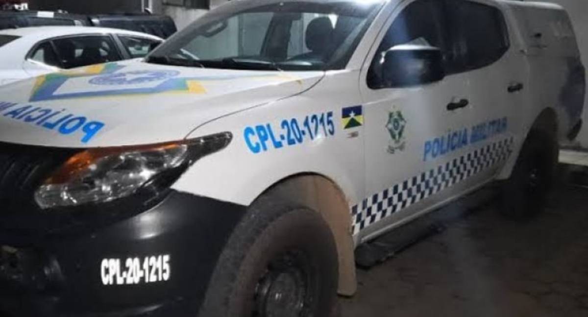 Mulher tem capacete atingido por tiro em Ji-Paraná