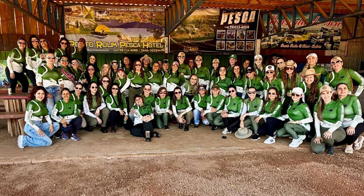 Mulheres na Pesca realiza segunda edição com recorde de participantes em Porto Rolim, município de Alta Floresta/RO