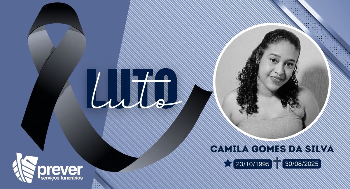 Nota de pesar: Camila Gomes da Silva