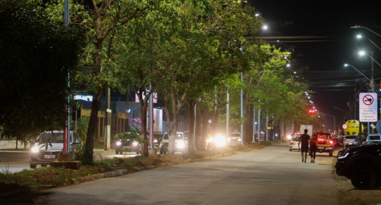 Nova iluminação transforma avenida Guaporé em símbolo de segurança e modernidade em Porto Velho