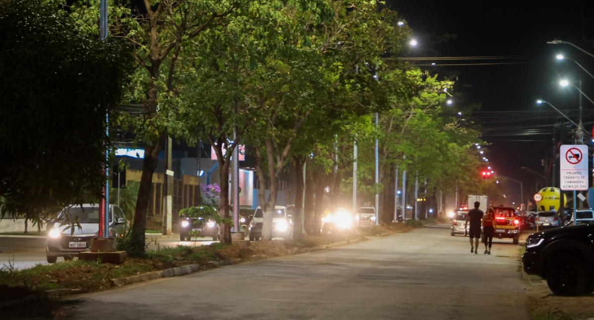 Nova iluminação transforma avenida Guaporé em símbolo de segurança e modernidade em Porto Velho