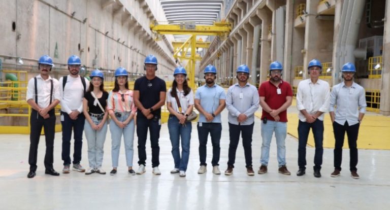 Novos promotores do MPRO visitam Usina de Santo Antônio e Complexo da EFMM em Porto Velho