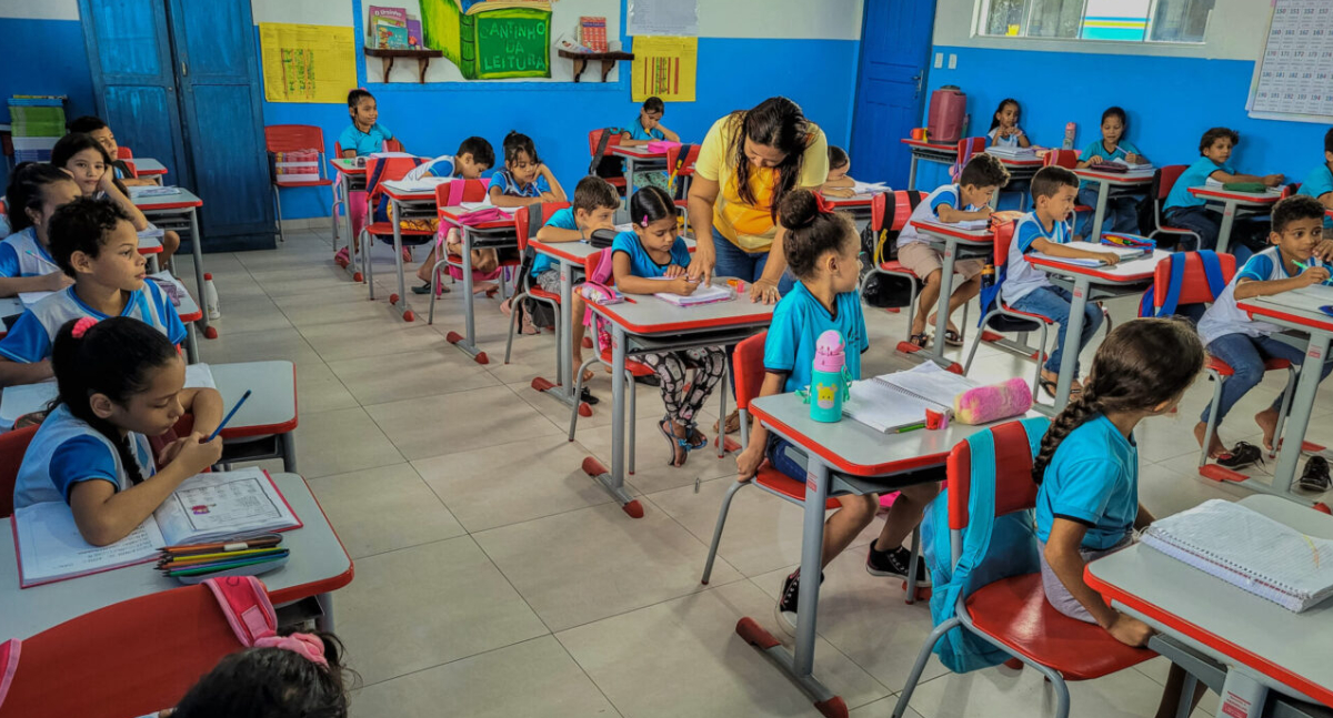 Obras em escolas de Rondônia avançam durante recesso e Marcos Rocha garante estrutura renovada