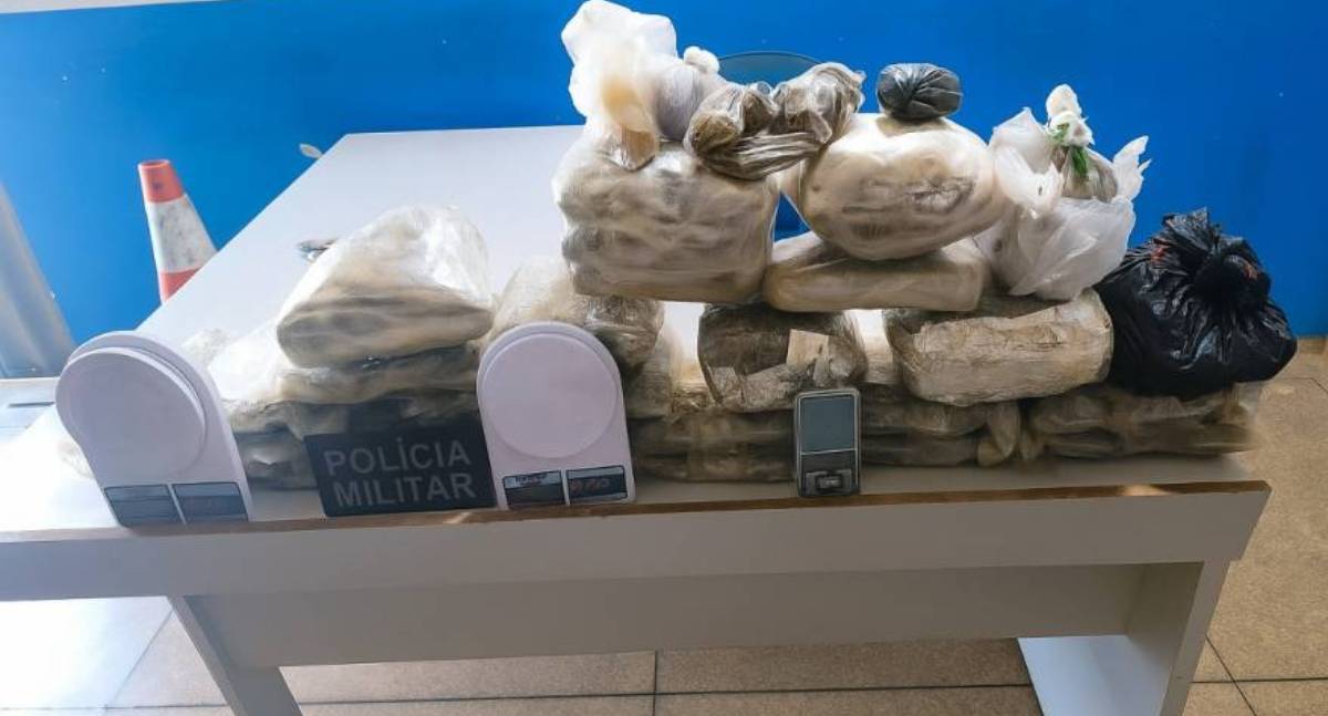 Operação da PM resulta em apreensão de mais de 16 kg de skunk e crack em Vilhena