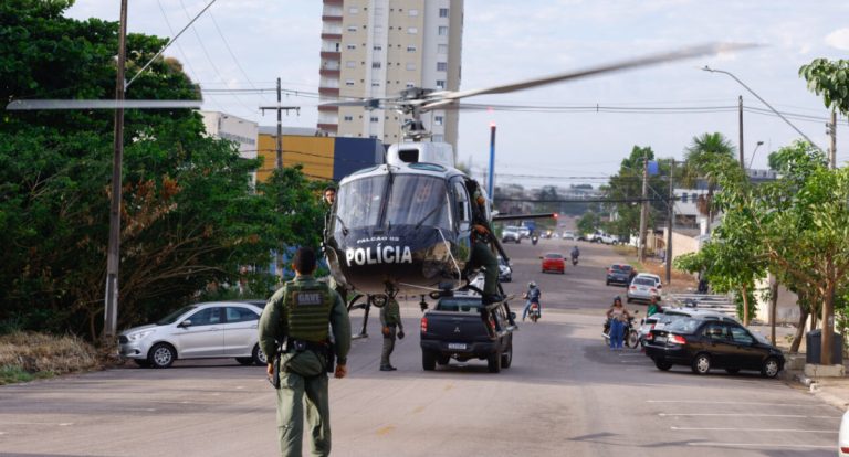 Operação Escudo de Rondônia mobiliza mais de 130 policiais contra facções criminosas