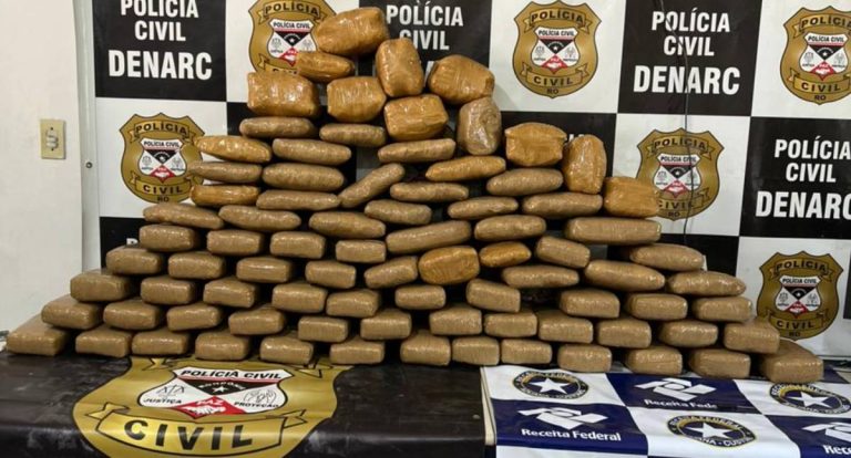 Operação na BR-364 resulta em apreensão de 88 kg de skunk