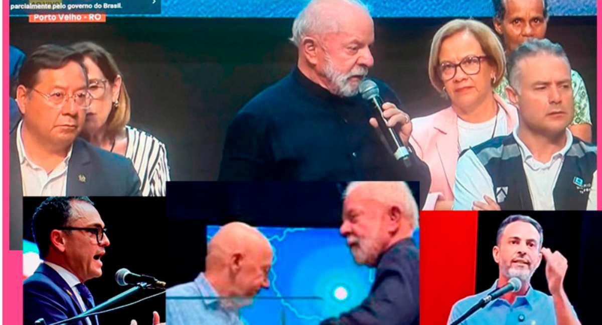 Os resquícios da visita de Lula
