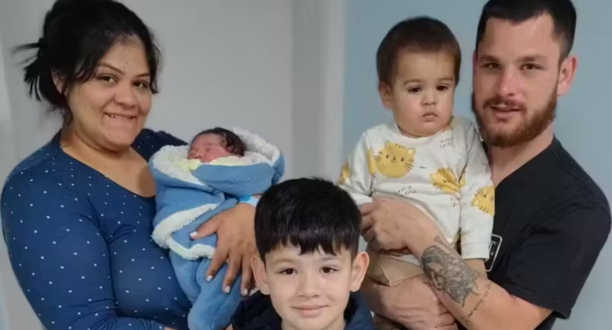 Pai ajuda no parto do filho em casa no Dia dos Pais: “Foi Deus”