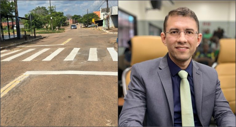 Pedido atendido: Pedro Geovar garante revitalização de faixa de pedestres a estudantes na zona sul