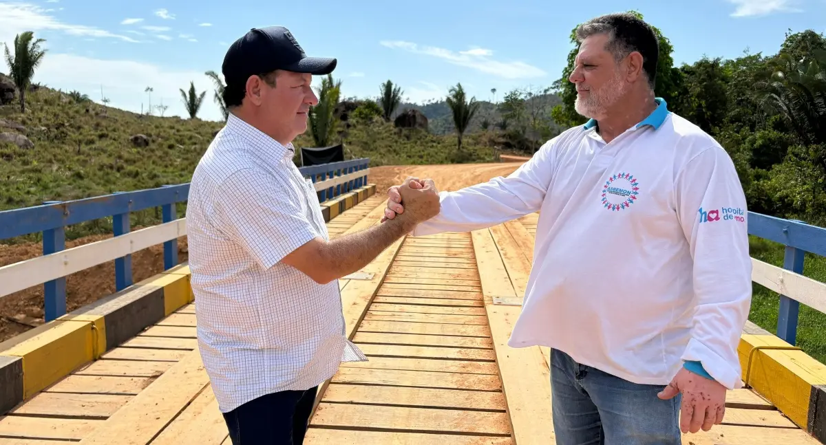 Pedro Fernandes entrega duas pontes na Linha C-35 e fortalece produção rural em Monte Negro